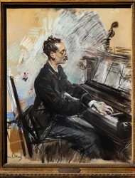 Le pianiste Rey Colaço