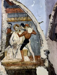 Oratoire de la chapelle des pénitents blancs, Tende, 2024 (photo)