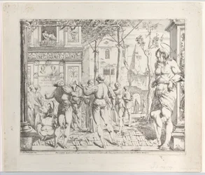 Le Martyre de Saint Christophe, Secondo Quadro, 1776