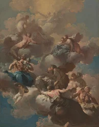 Esquisse pour une Fresque de Plafond