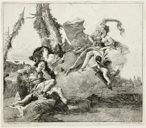 Armida rencontre le Renaud endormi
