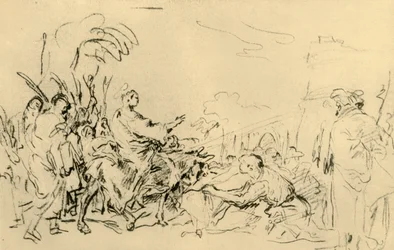 Entrée du Christ à Jérusalem, vers 1759, 1928