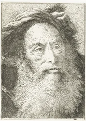 Homme avec barbe