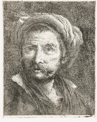 Homme à la moustache et au turban