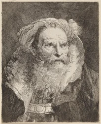 Vieil Homme Méditant