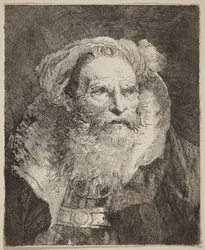 Vieil homme méditant