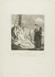 La Déposition, planche treize du chemin de croix