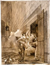 La libération de saint Pierre et de saint Jean de prison