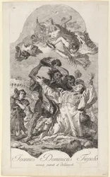 La lapidation de Saint Étienne