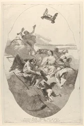 Vénus confiant Cupidon au Temps, 1758-80