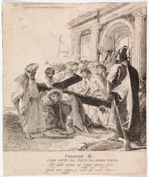 Via crucis - Station III. Jésus tombe pour la première fois