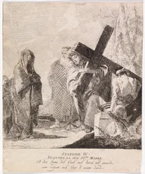Via crucis - Station IV. Jésus rencontre sa mère