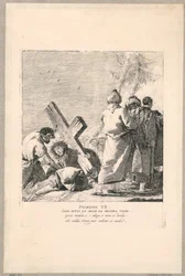 Via crucis - Station VII, Il tombe sous la croix pour la deuxième fois