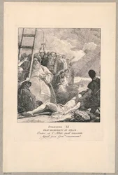 Via crucis - Station XI, Jésus Cloué sur la Croix