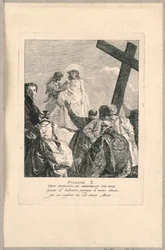 Via crucis - Station X, Jésus dépouillé