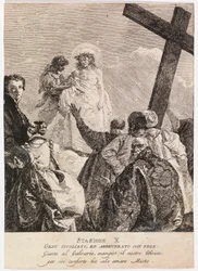 Via crucis - Station X. Jésus est dépouillé de ses vêtements
