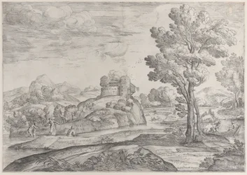 Maison au sommet d