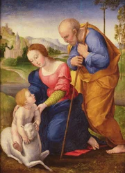 La Sainte Famille avec l