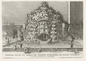 Fontana della Galera dans les jardins du Vatican