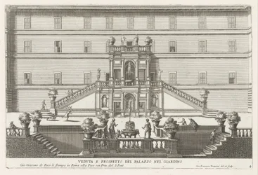 Côté jardin de la Villa d
