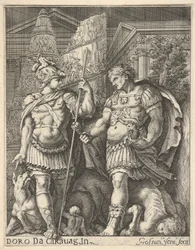 Deux soldats romains, XVIIe siècle