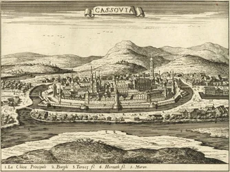 Château de Košice (Giovanni Giacomo De Rossi, 1683)