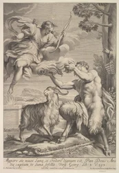 Pan déjoué par Diane, 1675-1741