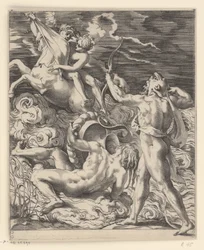 Hercule tue le centaure Nessus