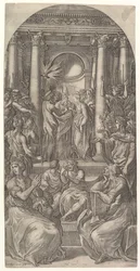 Le Mariage de la Vierge, vers 1525