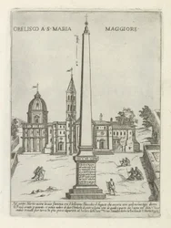 Obélisque devant Santa Maria Maggiore