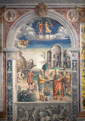 Fresque de Giovanni Maria Falconetto (1468-1535), Salle du Zodiaque, Palazzo D