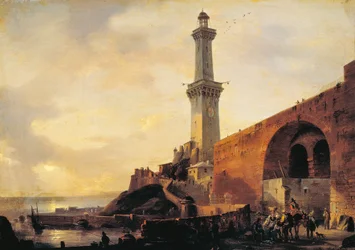 Gênes, vue du phare