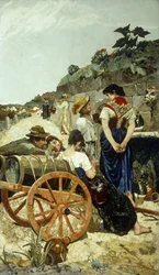 Scène de Marché Italien