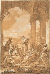 Saint Paul prêchant à Athènes