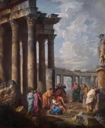 Saint Paul à Malte, saisissant la vipère, 1735