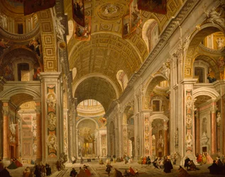 Intérieur de la Basilique Saint-Pierre