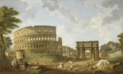 Vue du Colisée, 1747