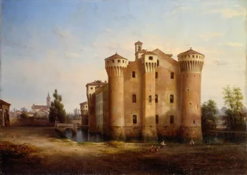Château Sforzesco à Valeggio Nomellina