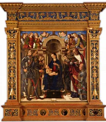 Pala Oliva. La Vierge à l