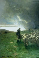 Après la tempête, Giovanni Segantini (1858-1899)