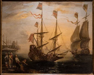 Marina et deux voiliers
