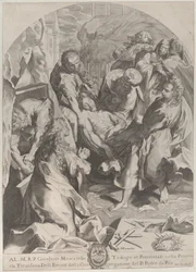 La Mise au tombeau, vers 1622