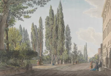 Villa Montalto Negroni, vers 1780
