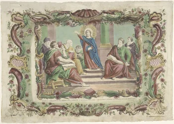 Christ parmi les docteurs dans le temple