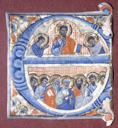 Le Christ bénissant les Apôtres, c.1260-1270