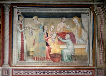 La vie de la Vierge : la naissance de Marie