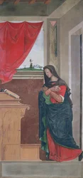 Vierge Annonciatrice, panneau d