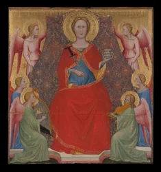 Sainte Lucie en majesté