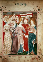 La princesse bretonne Sainte-Ursule et ses suites
