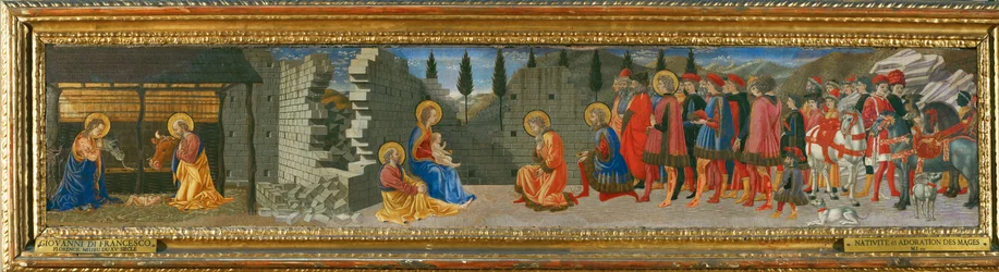 Nativité et Adoration des Mages. M. I. 523 ...